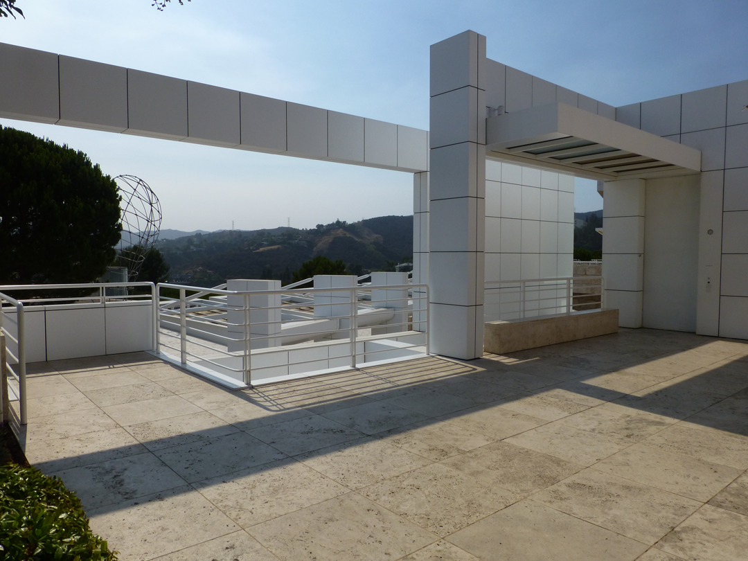 A framed structure that acts like a threshhold to different area.